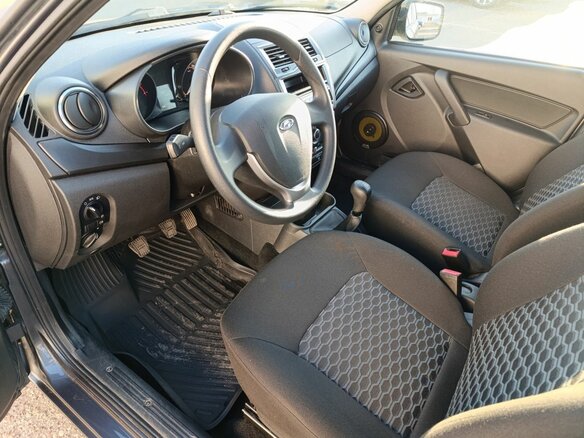 2021 Lada (ВАЗ) Granta I Рестайлинг, серый, 670000 рублей - вид 15