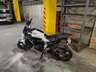 2015 Yamaha MT-07 (FZ-07), белый, 550000 рублей, вид 1