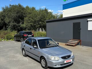 2008 Hyundai Accent ТагАЗ II, серебристый, 300000 рублей, вид 2