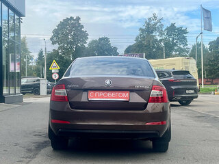 2015 Skoda Octavia III (A7), коричневый, 1149000 рублей, вид 5