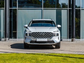 2021 Hyundai Santa Fe IV Рестайлинг, белый, 3440000 рублей, вид 3