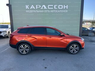 2019 Lada (ВАЗ) Vesta SW Cross I, оранжевый, 840000 рублей, вид 4