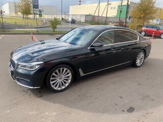 2016 BMW 7 серии Long 730Ld xDrive VI (G11/G12), чёрный, 2900000 рублей, вид 1