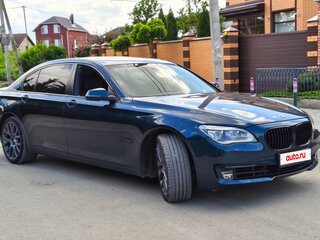 2012 BMW 7 серии Long 750Li xDrive V (F01/F02/F04) Рестайлинг, синий, 1800000 рублей, вид 5