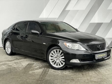 2008 Lexus LS Long 460 L IV, чёрный, 1350000 рублей, вид 1