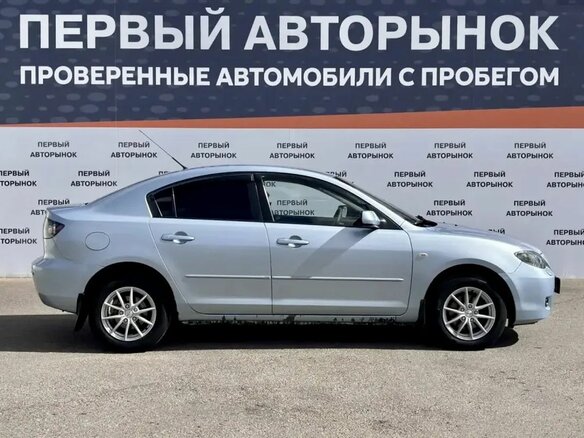 2008 Mazda 3 I (BK) Рестайлинг, голубой, 443000 рублей - вид 4