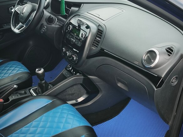 2020 Renault Kaptur I Рестайлинг, синий, 1450000 рублей - вид 14