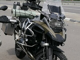 2014 BMW R 1200 GS Adventure, зелёный, 1250000 рублей, вид 4