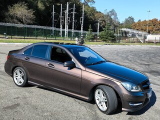 2013 Mercedes-Benz C-Класс 180 III (W204) Рестайлинг, коричневый, 1650000 рублей, вид 4