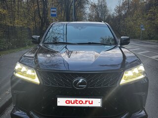 2019 Lexus LX 570 III Рестайлинг 2, синий, 9300000 рублей, вид 2