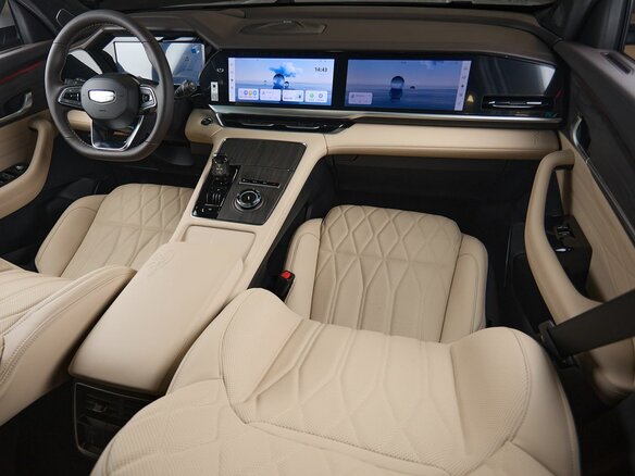2025 Geely Monjaro (Xingyue L) I, белый - вид 9