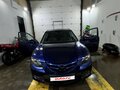 2008 Mazda 3 I (BK) Рестайлинг, синий, 620000 рублей