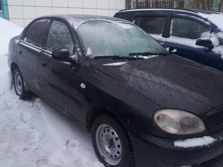 2006 Chevrolet Lanos I, чёрный, 60000 рублей, вид 3