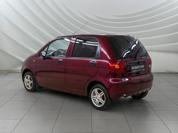 2006 Daewoo Matiz I Рестайлинг, красный - вид 4