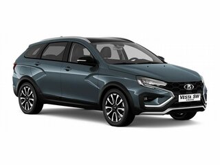 2026 Lada (ВАЗ) Vesta SW Cross I Рестайлинг (NG), серый, 2118000 рублей, вид 1