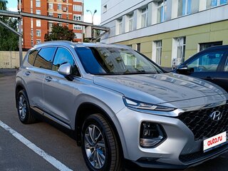 2020 Hyundai Santa Fe IV, серый, 3100000 рублей, вид 2