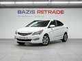 2016 Hyundai Solaris I Рестайлинг, белый, 1050000 рублей