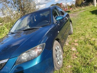 2007 Mazda 3 I (BK) Рестайлинг, синий, 260000 рублей, вид 1