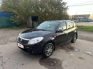 2014 Renault Sandero I, чёрный, 690000 рублей, вид 2