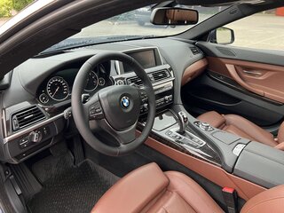 2013 BMW 6 серии Gran Coupe 650i xDrive III (F06/F13/F12), синий, 2300000 рублей, вид 3