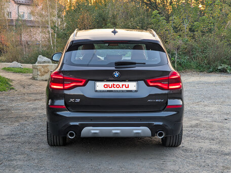2019 BMW X3 20d xDrive III (G01), чёрный, вид 3