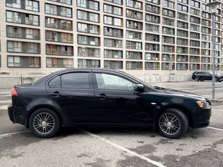 2008 Mitsubishi Lancer X, чёрный, 730000 рублей, вид 5