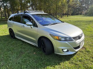 2012 Honda Stream II Рестайлинг, серебристый, 1175000 рублей, вид 2