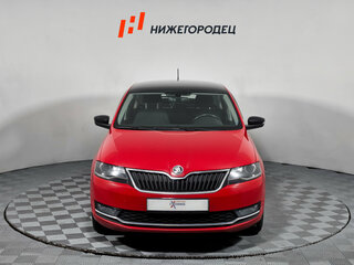 2019 Skoda Rapid I Рестайлинг, красный, 1209000 рублей, вид 2