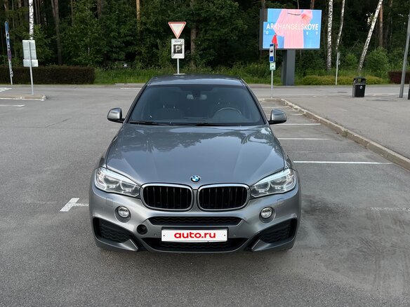 2018 BMW X6 30d II (F16), серый, 3400000 рублей - вид 1
