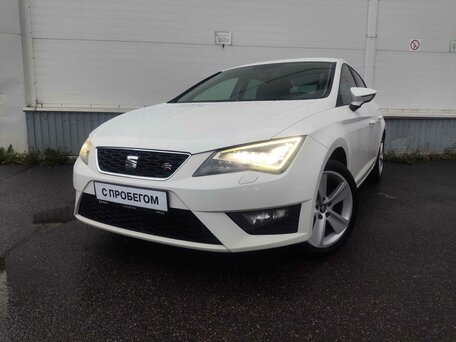2013 SEAT Leon III, белый, 1185000 рублей, вид 1
