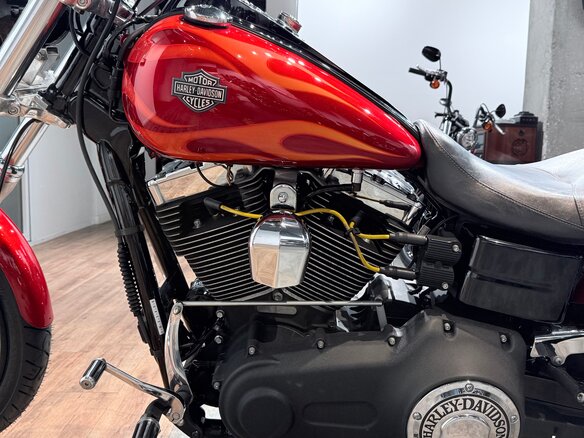 2012 Harley-Davidson Dyna Wide Glide, красный - вид 15
