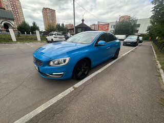 2015 Volvo S60 II Рестайлинг, синий, 1650000 рублей, вид 1