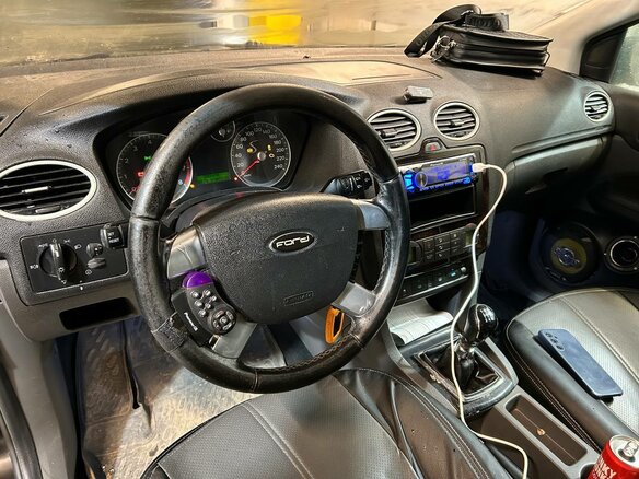 2006 Ford Focus II, чёрный - вид 6