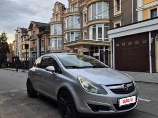 2008 Opel Corsa D, серебристый, 325000 рублей, вид 3