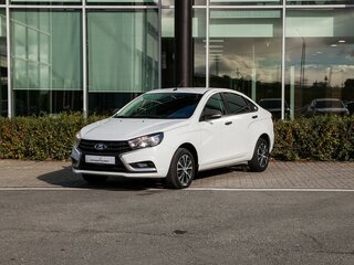 2018 Lada (ВАЗ) Vesta I, белый, 750000 рублей, вид 1