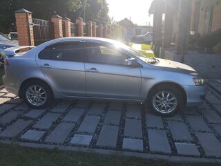2007 Mitsubishi Lancer X, серебристый, 520000 рублей, вид 4