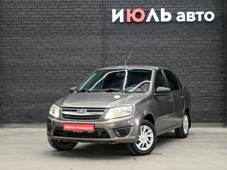2017 Lada (ВАЗ) Granta I, коричневый, 450000 рублей, вид 1