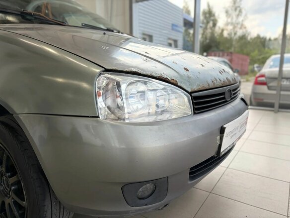 2010 Lada (ВАЗ) Kalina I, серый - вид 12