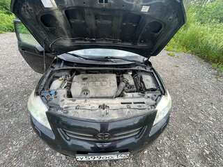 2007 Toyota Corolla AMT X (E140, E150), чёрный, 750000 рублей, вид 2