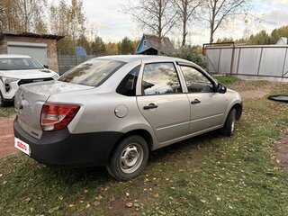 2013 Lada (ВАЗ) Granta I, серебристый, 480000 рублей, вид 5
