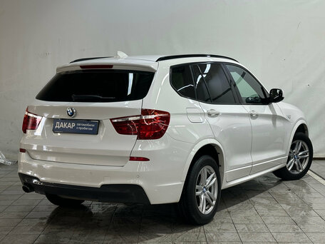2012 BMW X3 20i xDrive II (F25), белый, 1550000 рублей, вид 3