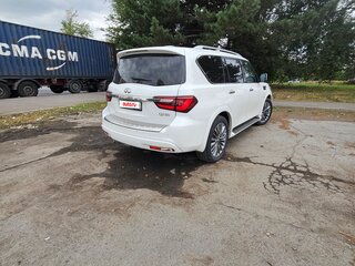 2018 Infiniti QX80 I Рестайлинг 2, белый, 4200000 рублей, вид 3