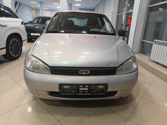2010 Lada (ВАЗ) Kalina I, серебристый - вид 2
