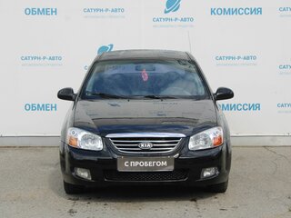 2008 Kia Cerato I Рестайлинг, чёрный, 550000 рублей, вид 2