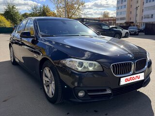 2013 BMW 5 серии 520i VI (F10/F11/F07) Рестайлинг, чёрный, 1650000 рублей, вид 2