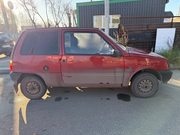 2002 Lada (ВАЗ) 1111 Ока, красный, 65000 рублей - вид 1