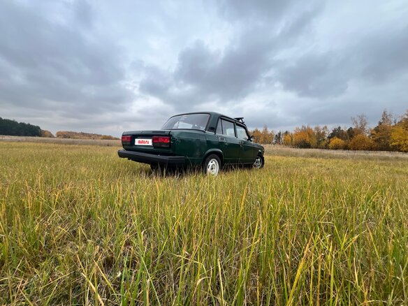 1997 Lada (ВАЗ) 2107, зелёный, 130000 рублей - вид 7