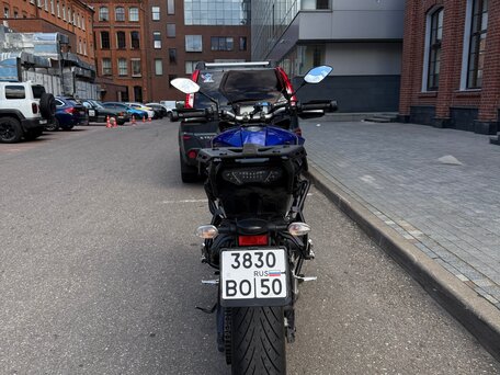 2017 Yamaha MT-09 Tracer (FJ-09), синий, 855000 рублей, вид 5