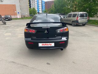 2014 Mitsubishi Lancer X Рестайлинг, чёрный, 650000 рублей, вид 4