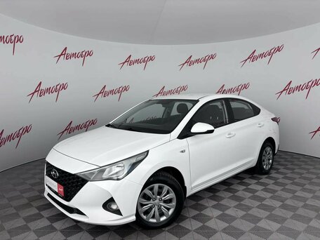 2022 Hyundai Solaris II Рестайлинг, белый, 1299000 рублей, вид 1